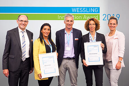 Award ceremony of the WESSLING Innovation Award 2019
