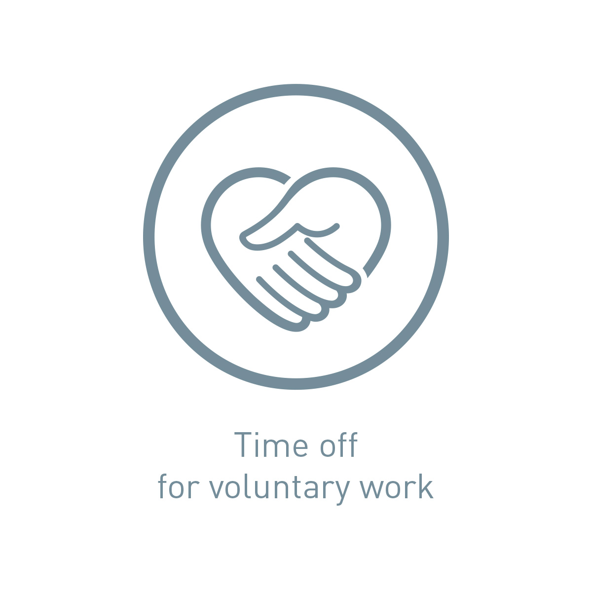 Icon Time off for voluntary work